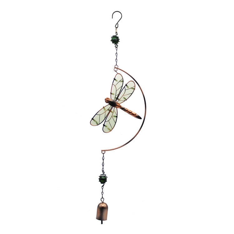 Wholesale Luminous Wind Chime Butterfly Dragonfly Fluorescent Film Pendant